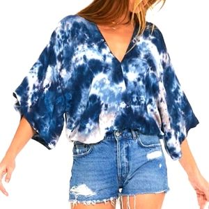 NWOT! Young Fabulous & Broke Tia Tie-Dye Top